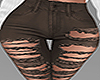 Brown Ripped Jeans RL