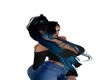 black teal tip Shayle