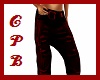 Red/Black Pants  ( F )