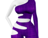 Cutout Jumpsuit Purple