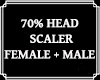 Head Scaler Unisex 70%