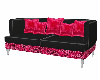 GIN~ Pink Leopard Couch