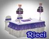 ~R~ purple couple table