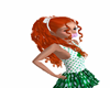 White Ribbin/Red hair