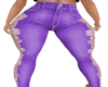 Purple Lace RL Jeans