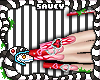 Valentines Charm Nails