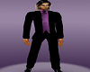 purple/black suit