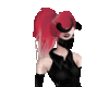 red fade hair