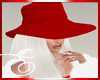 HAT AND HAIR,RED w BLOND