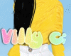 Yellow Fur Top♥
