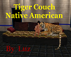 Tiger Couch Native Ameri