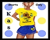 KIDS Blue BEE Shorts