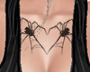 Spider Heart tattoo