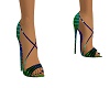 Neon Bright party heels