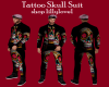 Tattoo Skull Suit