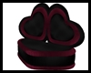 Black DarkRed Kiss
