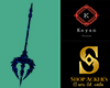 Blue Animated Trident