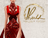 VH| Akai Gown