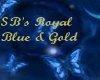 Royal blue & Gold Light