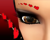 Red Heart Eyebrows