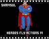 Heroes Fly Actions M