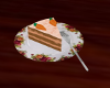 Carrot Cake Slice Plate