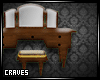 ♔ | Wood Vanity Table