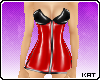 [K] PVC Dress - Ruby