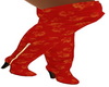 Red/Gold Kateryna Boot