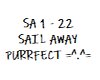 SA 1 -22: Sail Away
