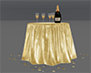 Couple Toasting Tabl