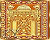 ZY: Gold Islam Pray Rug