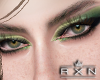 *R* Green MakeUp Eyes