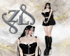 𝔃𝓵 Black Corset