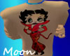 Betty Boop Back Tattoo