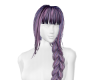 purple blue braid