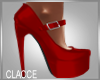 C red heels