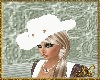 SC Cowgirl Hat WHITE