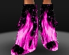 *Rave Pink Fire Boots