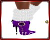 Snow Purple Boots