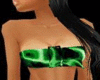 rave green tube top