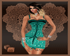 Bm~ Turquoise Sweet Dres