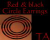 Red Black Circles