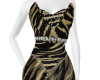 Black and Gold Gown