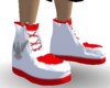 white n red hustlez shoe