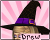 Witch's hat of halloween