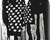 black usa pants