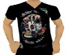 Vneck Ed hardy Black Tee