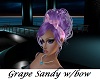 Grape Sandy w/ bow