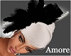 Amore Black Hair Feather
